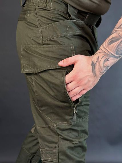 Штани Canvas Olive | Зображення 7