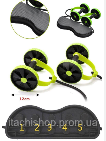 Тренажер для тела многофункциональный 6 уровней тренировки Revoflex Xtreme Green | Зображення 4
