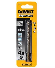 Свердло по металу DeWalt EXTREME INDUSTRIAL COBALT HSS-CO 7 мм (DT4911)