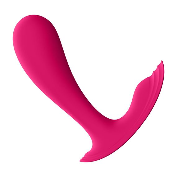 Смарт-вібратор у трусики Satisfyer Top Secret Pink вагінально-кліторальний, 2 мотори | Зображення 2