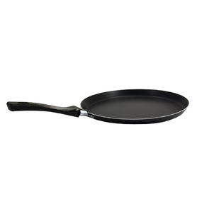 Сковорідка для млинців d20см б/кришки а/п Non Stick чорний 692019617203 Interos