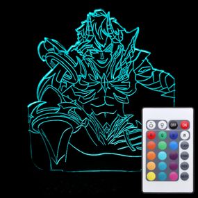 Акриловий світильник-нічник з пультом 16 кольорів Даріус tty-n001169