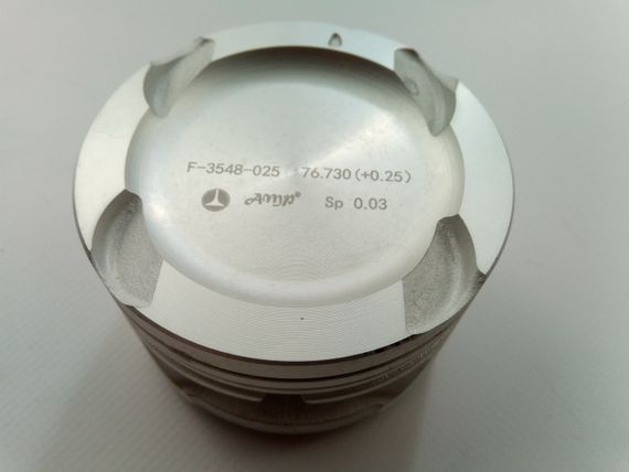 Поршень Nexia 1.5 16v 76,75 1-й ремонт, AMP (PX-DAE-4F-3548-025) к-т із пальцями (93740215) | Зображення 2