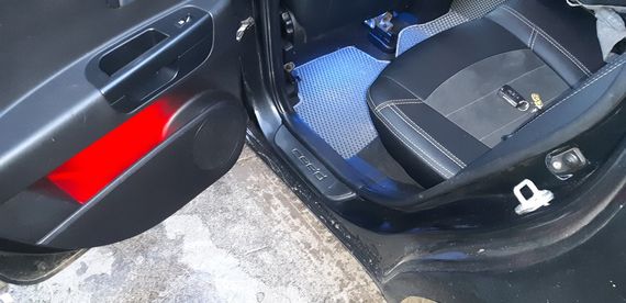 Накладки на пороги OmsaLine (4 шт., нерж.) для Kia Ceed 2007-2012 рр | Зображення 7