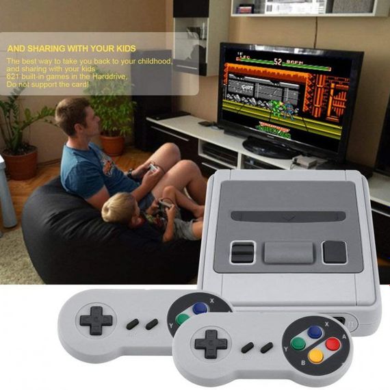Ретро ігрова консоль приставка 620 ігор Game Box Dendy Super з 2 джойстиками, перша ігрова приставка | Зображення 4