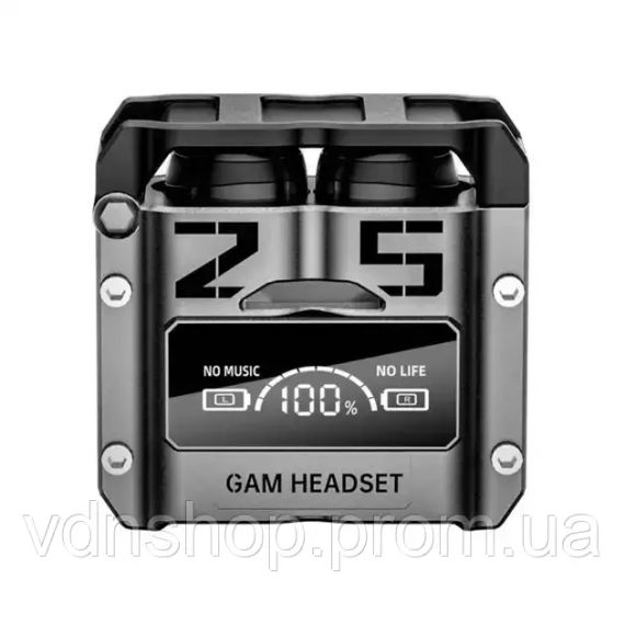 Бездротові навушники Bluetooth M 25 механічні армовані подвійного режиму ігрові | Зображення 1