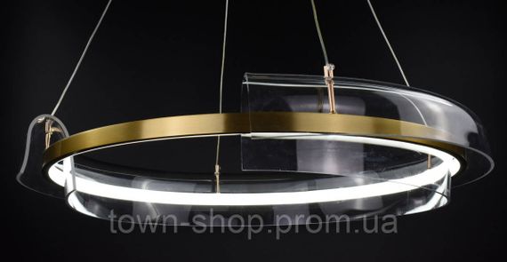 Люстра потолочная LED SGA24-800 Латунь 30-150х80х80 см. | Зображення 5