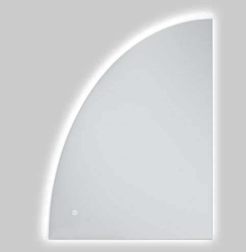 Дзеркало Mixxus Premium TOPPER MS02-75x100 (LED Touch, Anti-fog (3-6,5kK)) (MP6634) | Зображення 4