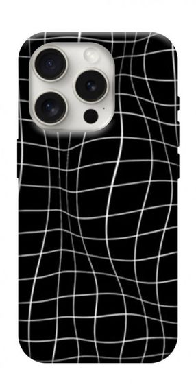 Чохол з картинкою Warped grid для Apple iPhone 16 Pro Max (6.9")