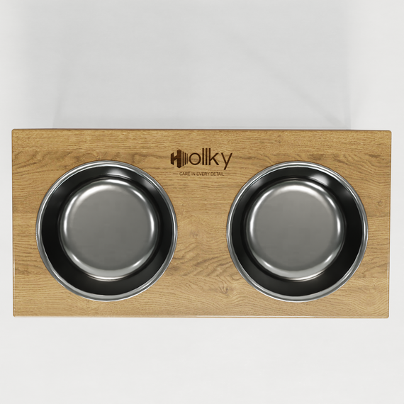 Миски на подставке для больших собак Hollky Base XL40 (2 × 1,8 л) BXL40-522640-GLNT | Зображення 5