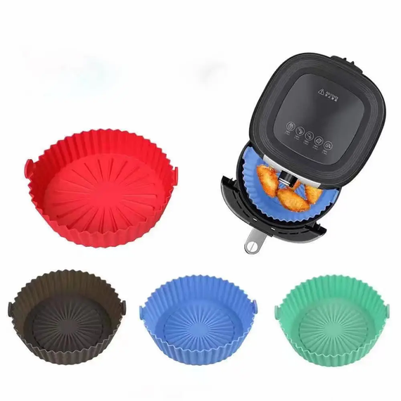 Форма для випікання Silicone molds силіконова кругла діаметр 16 см висота 4,5 см