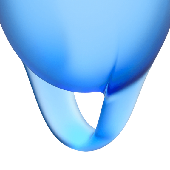 Набор многоразовых менструальных чаш Satisfyer Feel Confident медицинский силикон, 15 мл и 20 мл sexstyle | Зображення 4