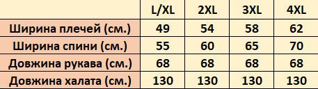 Мужской халат Nusa 1161 Тёмно-синий 3XL | Зображення 5