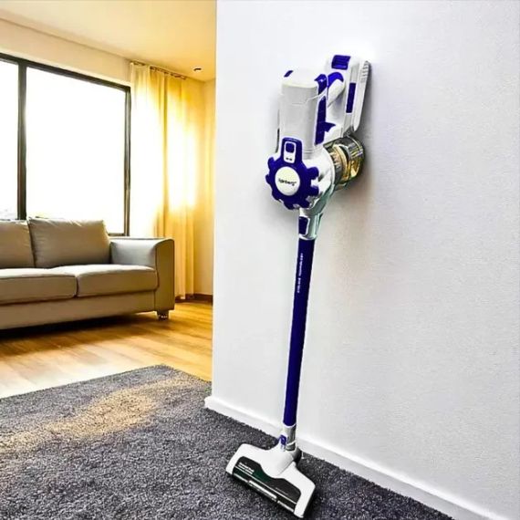 Сучасний бездротовий пилосос із підсвічуванням Rainberg RB-2301 Потужний акумуляторний пилосос без мішка