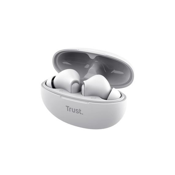 Навушники Trust TWS Yavi Earbuds BT 5.3, ENC, SBC, Mic, Білий (25172_TRUST) | Зображення 2