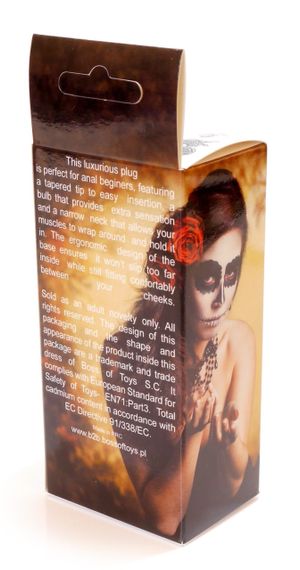 Анальний затор Boss Series - Jewellery Gold PLUG Rose S, BS6400018 sexstyle | Зображення 7