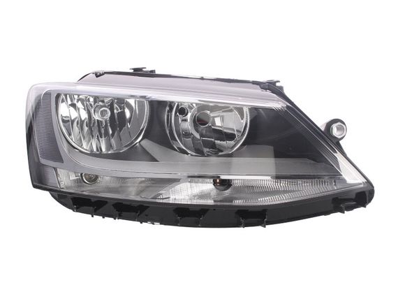Фара Передняя Volkswagen Jetta 2010- Правая Элект.+Мотор H7/H7/P21W/Py21W/W5W | Зображення 1