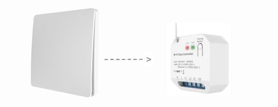 432721 Модуль управління Tervix Pro Line RF 433 MHz receiver (on/off) | Зображення 4