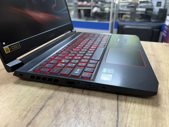 Ноутбук Acer Nitro 5 15.6  FHD IPS ryzen 5 4600H/8Gb/256Gb SSD/Nvidia GTX 1650 | Зображення 1