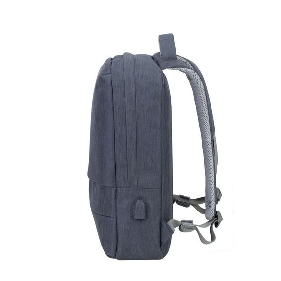 Рюкзак городской Rivacase 7562 Dark Grey 12х30.5х46 см темно-серый | Зображення 3