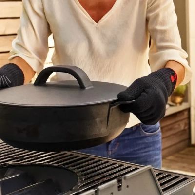 Аксессуар для барбекю Weber жаростійкі перчатки, L/XL (6670) | Зображення 3