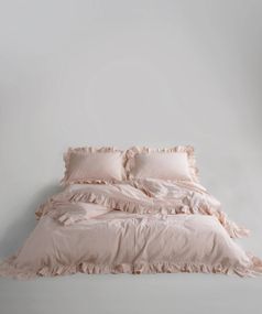 Постільна білизна Limasso Stonewashed Exclusive Ranforce 160 х 220 см Pristine