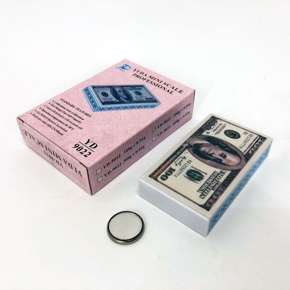 Весы ювелирные YD-9022 (максимальный вес 200г, погрешность 0,01г), весы для взвешивания золота | Зображення 5