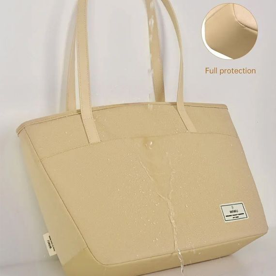 Сумка для ноутбука WIWU Ora Tote 16'' Biege | Зображення 3