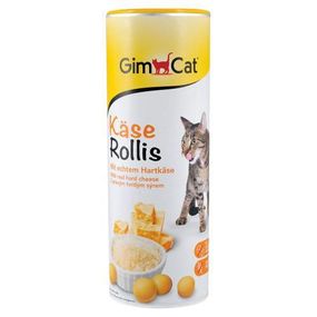 Витамизированные таблетки для кошек GimCat Kase Rollis сырные шарики, пауч, 425 г