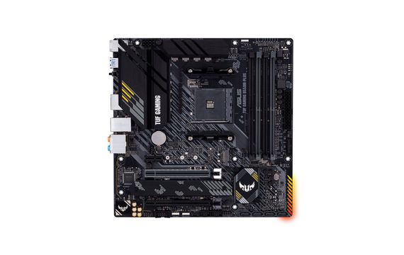 Материнcкая плата ASUS TUF GAMING B550M-PLUS sAM4 B550 4xDDR4 M.2 HDMI DP mATX 90MB14A0-M0EAY0