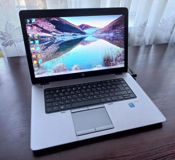 Ноутбук HP EliteBook 850 G1 / 15.6" (1920x1080) TN / Intel Core i5-4200U (2 (4) ядра по 1.6 - 2.6 GHz) / 16 GB DDR3 / 480 GB SSD / Intel HD Graphic 4400 / Win 10 Pro б/в | Зображення 2