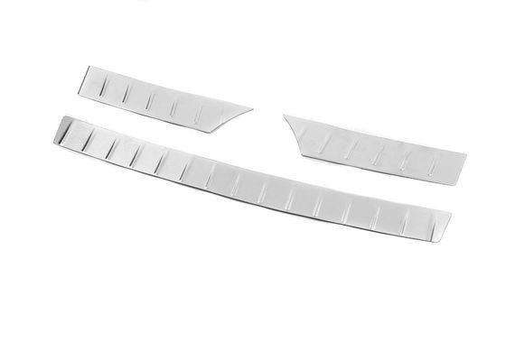 Накладка на задній бампер OmsaLine (нерж) для Volkswagen Tiguan 2007-2016 рр. | Зображення 2