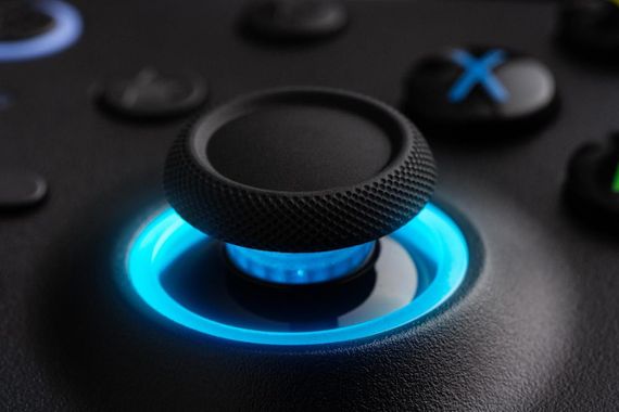 Геймпад 8BitDo Ultimate 2 для Windows і Android, ігровий контролер TMR, Еффект Холла Чорний | Зображення 3