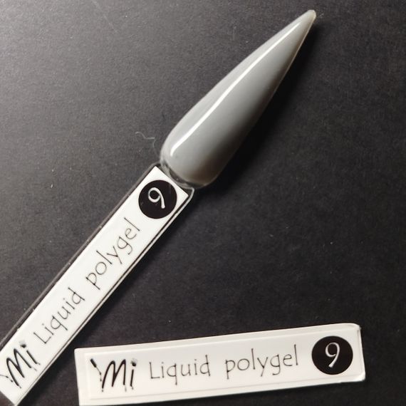 Наліпка на тіпсу (палітру) для рідкого полігелю Mi Color №09 (9 x 55 мм)