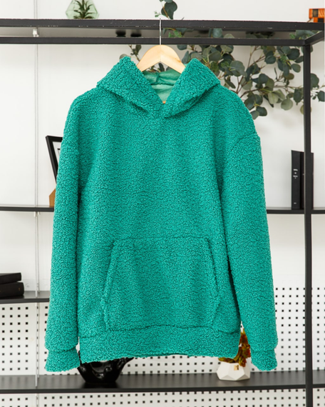 Худи Ведмедик бирюзовый S XL