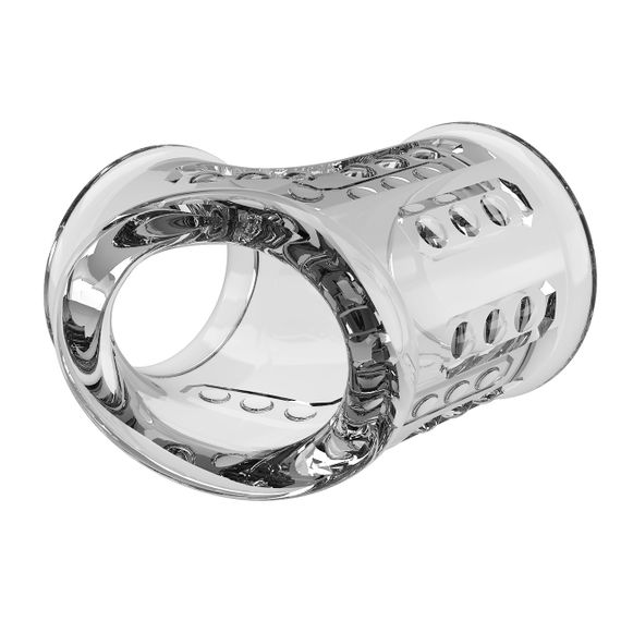 Стимулирующая насадка на пенис Pretty Love - Penis Sleeve Clear, BI-026266M sexstyle | Зображення 5