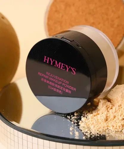 Водостійка пудра для контурування шкіри HYMEY'S Rejuvenation Repair Makeup Powder Loose Fixing Powder | Зображення 1