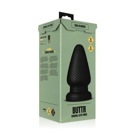 Анальна пробка BUTTR - Cold Blooded Scaled Butt Plug | Зображення 6