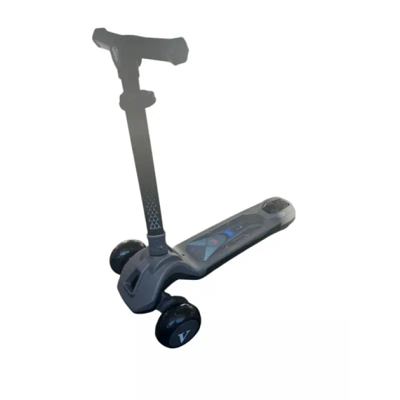 Дитячий триколісний самокат MUFAQI з сидінням та регульованою ручкою | Зображення 2