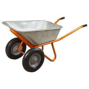 Тачка будівельна FLORA двоколісна 100 л 15" 5056714