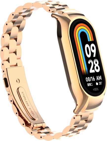 Ремінець для Mi Band 5/6 металевий сріблястий XPRO № 7 (MAW-42936_359) | Зображення 5