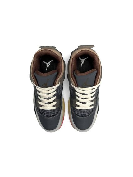 Женские кроссовки Air Jordan 4 x Off-White Grey Pink , Вьетнам , весна/лето/осень | Зображення 4