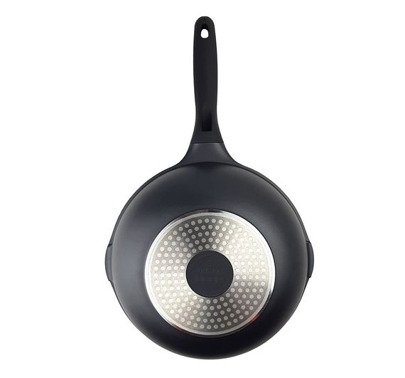 Сковорода Wok антипригарна Vinzer Kuro Induction Line 28 см 50425 глибока для всіх плит | Зображення 2