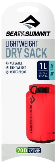 Гермомешок Sea To Summit Lightweight Dry Sack 1L. Red | Зображення 6