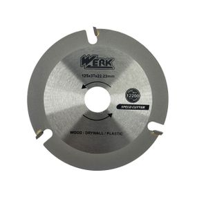 Універсальний диск по дереву для КШМ Werk 125х37х22,23 мм