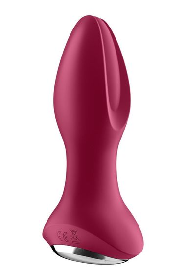 Анальна смарт-вібропробка із перлинним масажем Satisfyer Rotator Plug 2+ Violet (м'яте паковання!!!) | Зображення 5