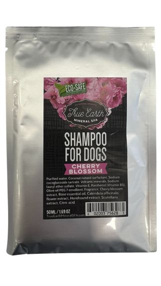 Шампунь для собак із ароматом вишні Reliq Mineral Spa Cherry Blossom Shampoo, 50 мл