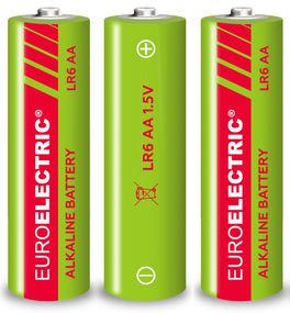 Батарейки лужні Euroelectric AA 3 шт.