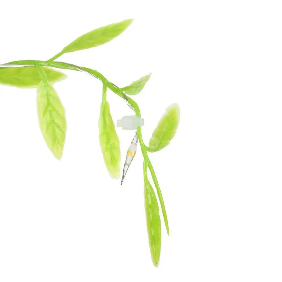 Гірлянда-штора з листочками Curtain Copper SF-55 внутрішня, з прозорим дротом, 10м | Зображення 5