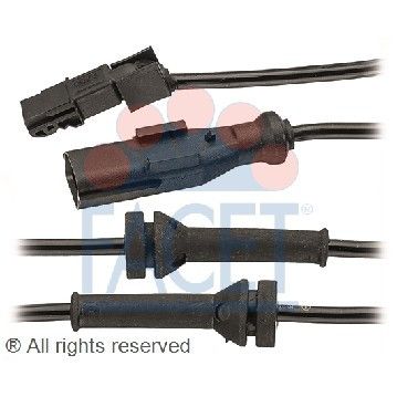 Датчик ABS задний Renault Megane/Scenic 02-, Facet, 21.0053,